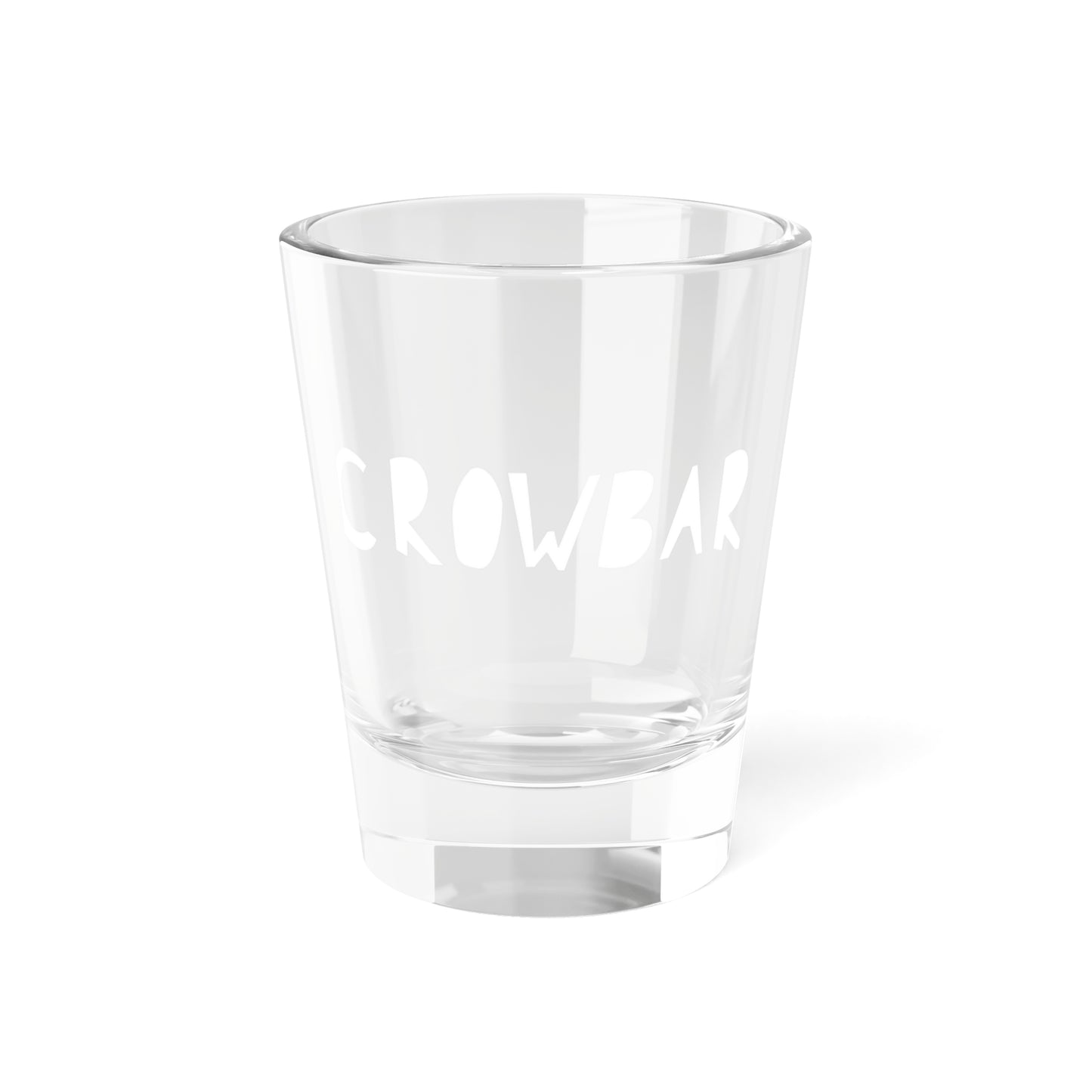 Crowbar Shot Glass