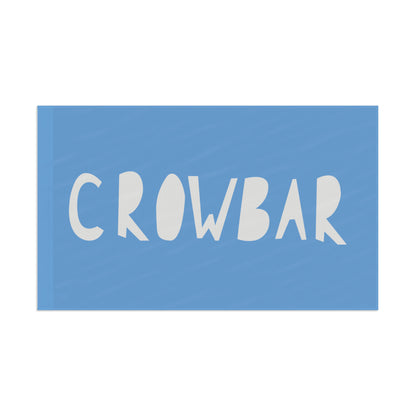 Light Blue Crowbar Flag